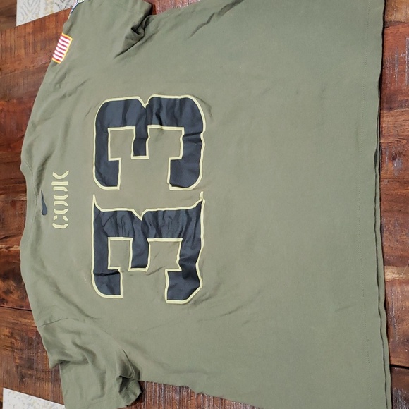 Minnesota Vikings Nike patriotic USA Military NFL football tee - Picture 7 of 7